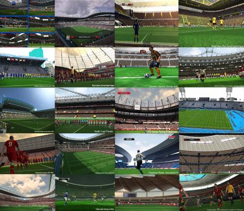 New Stadiums pack by Donreal