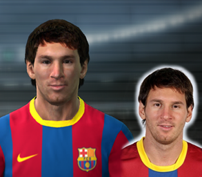 Messi face