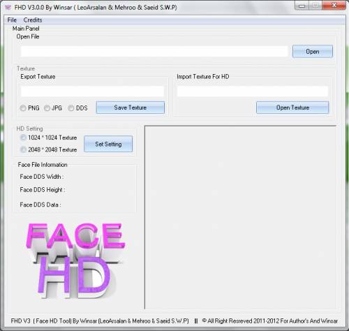 Face HD Tool v3 By Winsar (LeoArsalan & Mehroo & Saeid S.W.P)