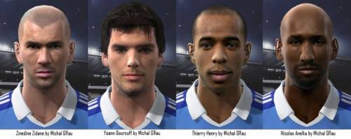 PES 2011 Facepack 3 by MichalGRau [only France]