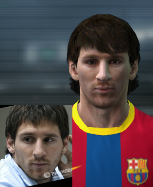 Messi face