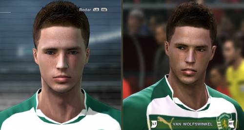 Van Wolfswinkel face PES2011 by tbvsac