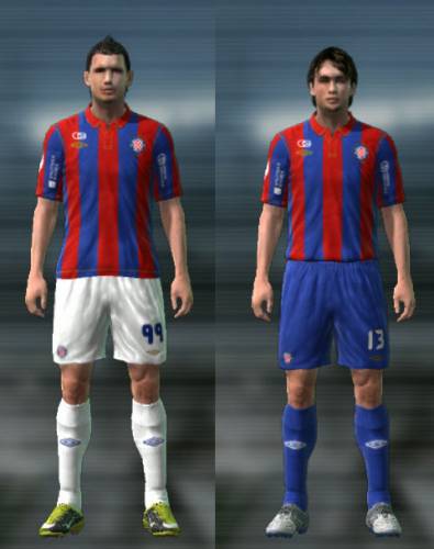 Hajduk Split 11/12 Player Kits by Cuky