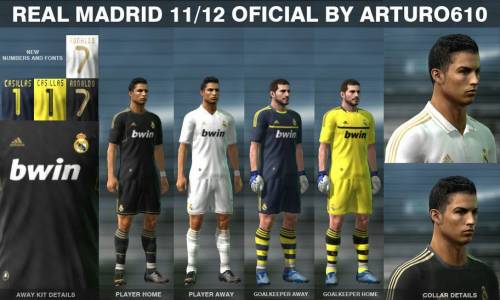 Real Madrid 11/12 Kit Set by arturo610