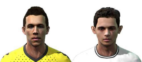 Perisic & Zimmermann Faces by locoloco