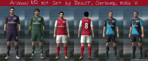 Arsenal 11/12 Kit Set