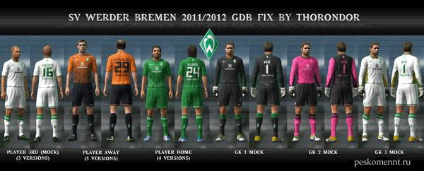 SV Werder Bremen Full 2011/12 GDB