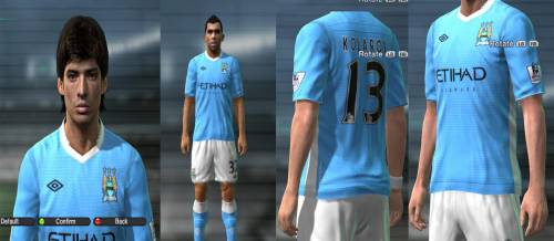 Manchester City home kit 11/12 by Askodyj