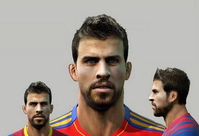 Gerard Pique Face