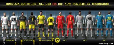 Borussia Dortmund GDB FIX + NEW Numbers