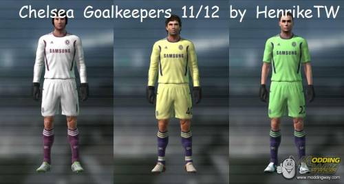 Chelsea  Goalkeepers  11/12  by  HenrikeTW
