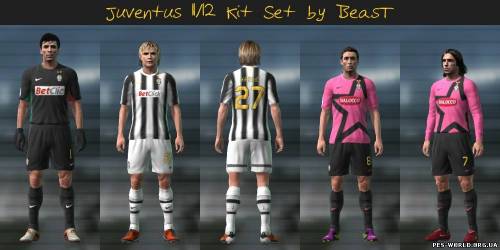 Juventus 11/12 Kit Set
