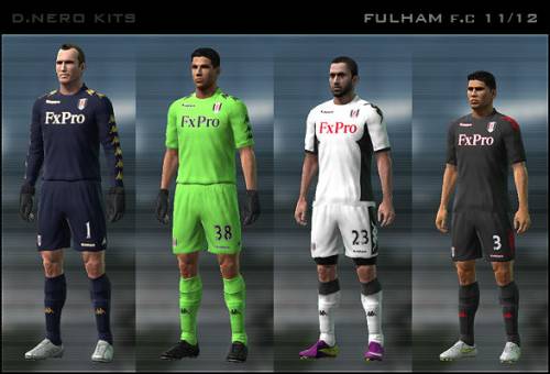 FULHAM 11/12 KIT SET