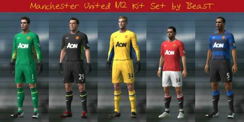 Manchester United 11/12 Kit Set