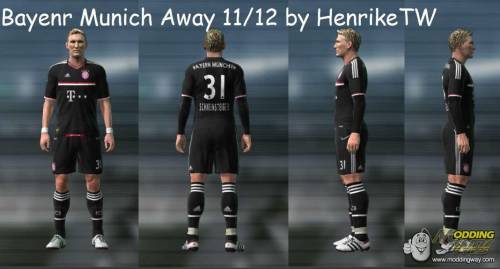 Bayern Munich "Away" 11/12