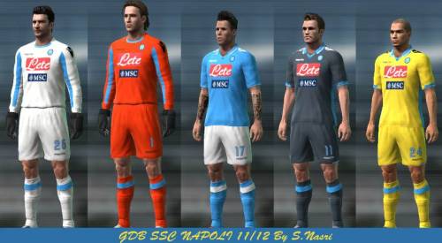 SSC Napoli 11/12 Kit Set