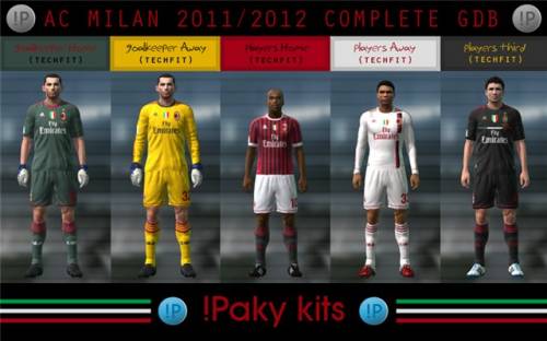 AC Milan 11/12 complete GDB