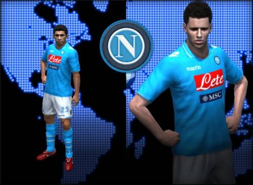 S.s.c. Napoli Home Kit 2011/12