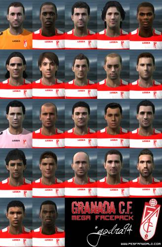 Granada CF MEGA FACEPACK by godra94