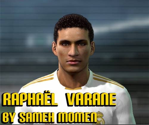 Rapahel Varane face by Sameh Momen