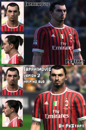 Ibrahimovic Faces Pack