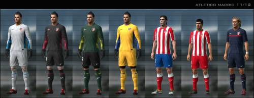 Atletico 11/12 Kit Set by Dark Nero