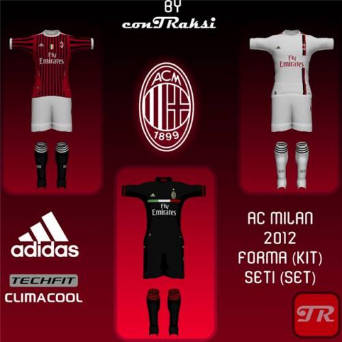 AC Milan 11/12 KitSet by conTRaksi