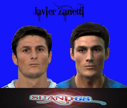 Javier Zanetti face by shand68