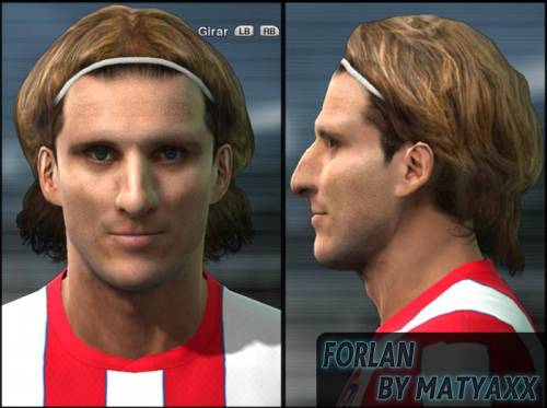 Diego Forlan Face