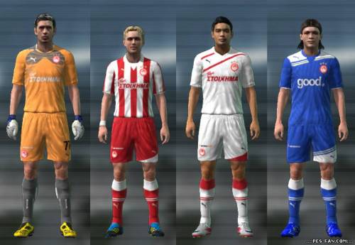 Olympiacos 11/12 Kit Set