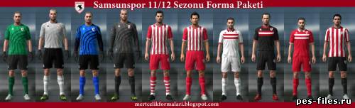 Samsunspor 11/12 Kit Ses