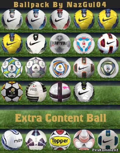 PES 2012 Ballpack by NazGul04