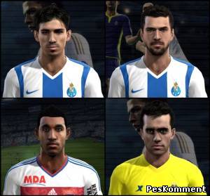 Лица Fucile, Defour, Lacazette, Rossi