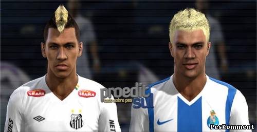 Neymar and Hulk New Hair