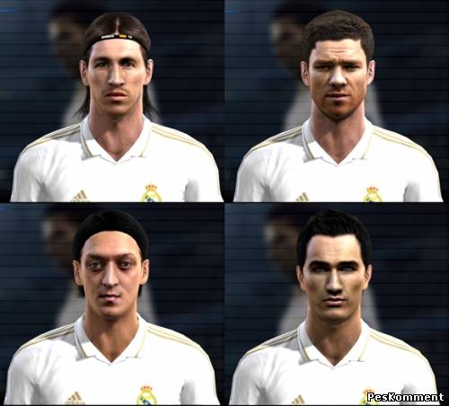 Faces Pack Real Madrid by ElBoss