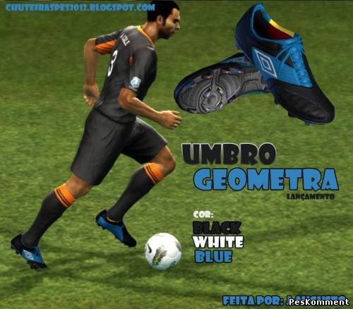 Umbro Geometra – Black, White, Blue (Pedido) by José Augusto