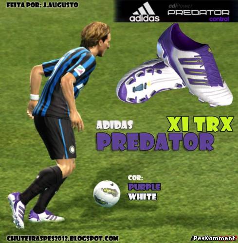 Adidas Predator XI TRX – Purple, White by José Augusto