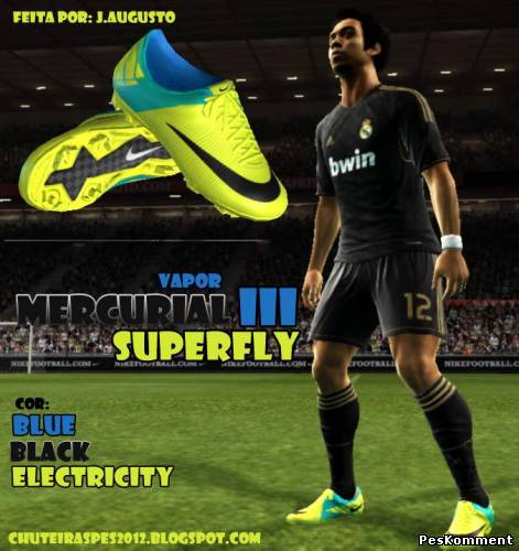 Mercurial Vapor Superfly III – Blue, Black, Eletricity by José Augusto