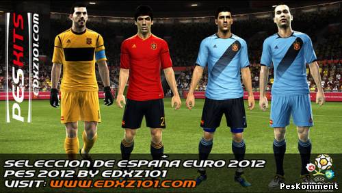 Seleccion de España EURO 2012 by edxz101