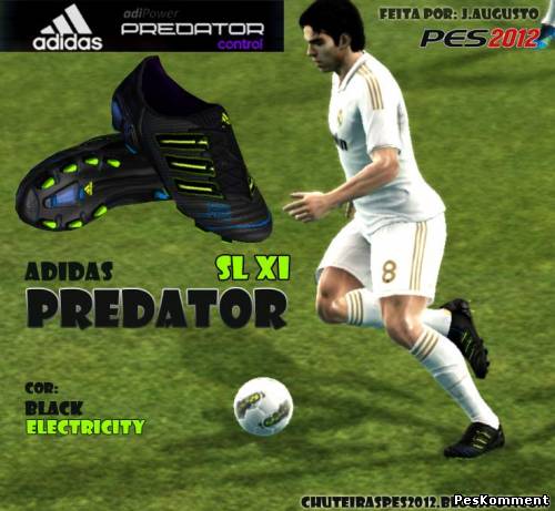 Adidas Predator SL XI – Black, Electricity by José Augusto