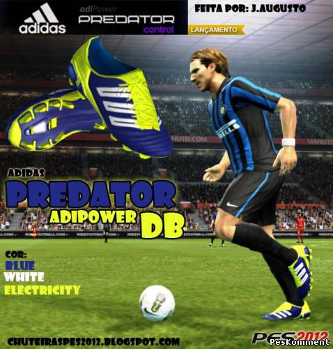 adiPower Predator DB – Blue, White, Electricity by José Augusto