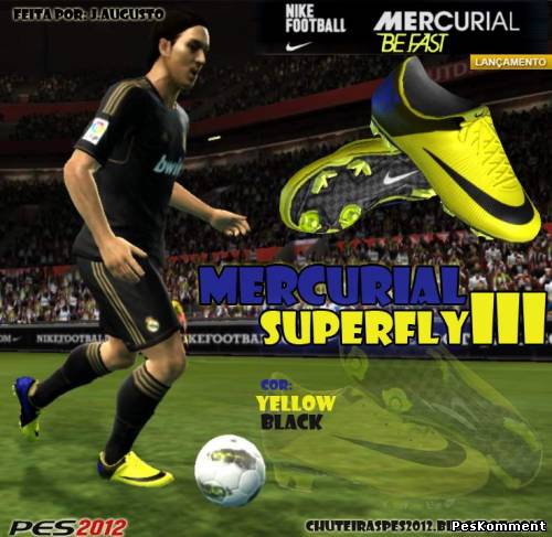 Mercurial Vapor Superfly III – Yellow, Black by José Augusto