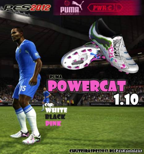 Puma PowerCat 1.10 – Black, White, Pink by José Augusto