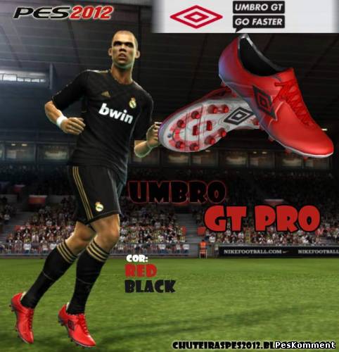 Umbro GT Pro – Red, Black by José Augusto