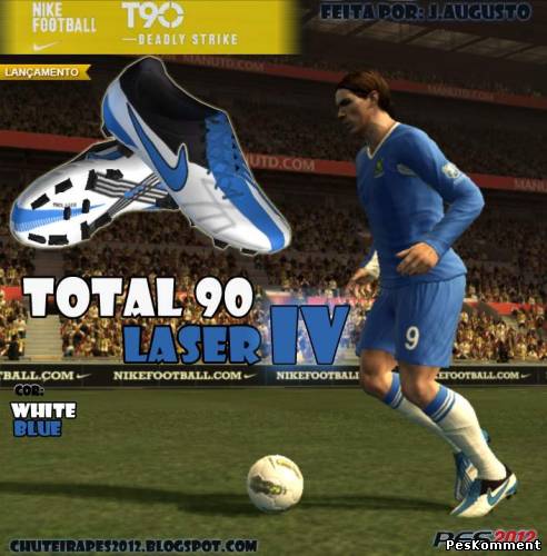 Total 90 Laser IV – White, Blue by José Augusto