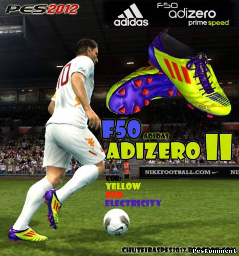 F50 adizero II – Yellow, Red, Electricity by José Augusto