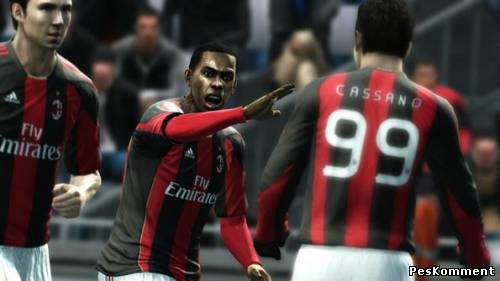 Реалистичный геймплей 0.7 для PES 2012