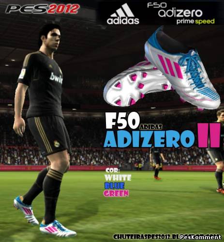 F50 adizero II – White, Pink, Blue by José Augusto