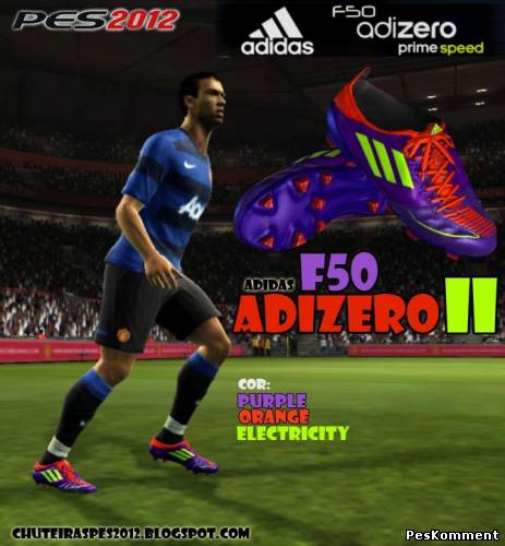 F50 adizero II – Purple, Orange, Electricity by José Augusto