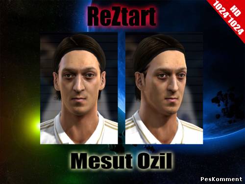 Mesut Ozil Face